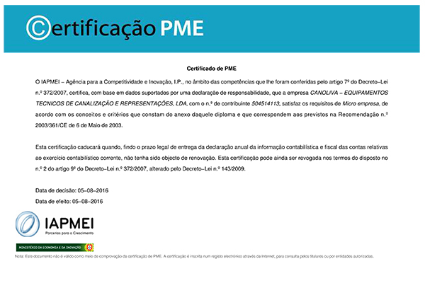 Certificado PME Líder